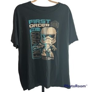 Funko Pop Star Wars Pop! First Order Stormtrooper T-Shirt, size 2X